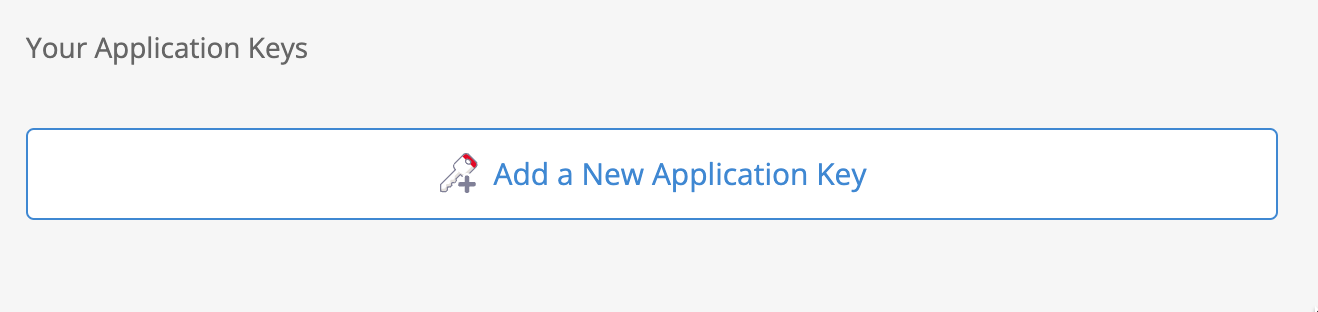 Application Key